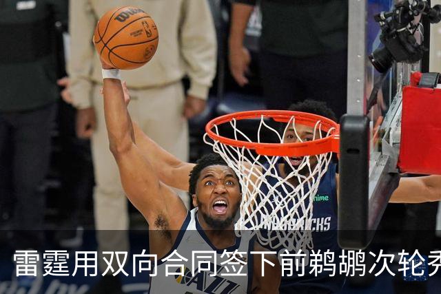 雷霆用双向合同签下前鹈鹕次轮秀，他在之前才刚刚被灰熊擦掉？